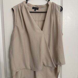 Modern Works Women's Cream Blouse
